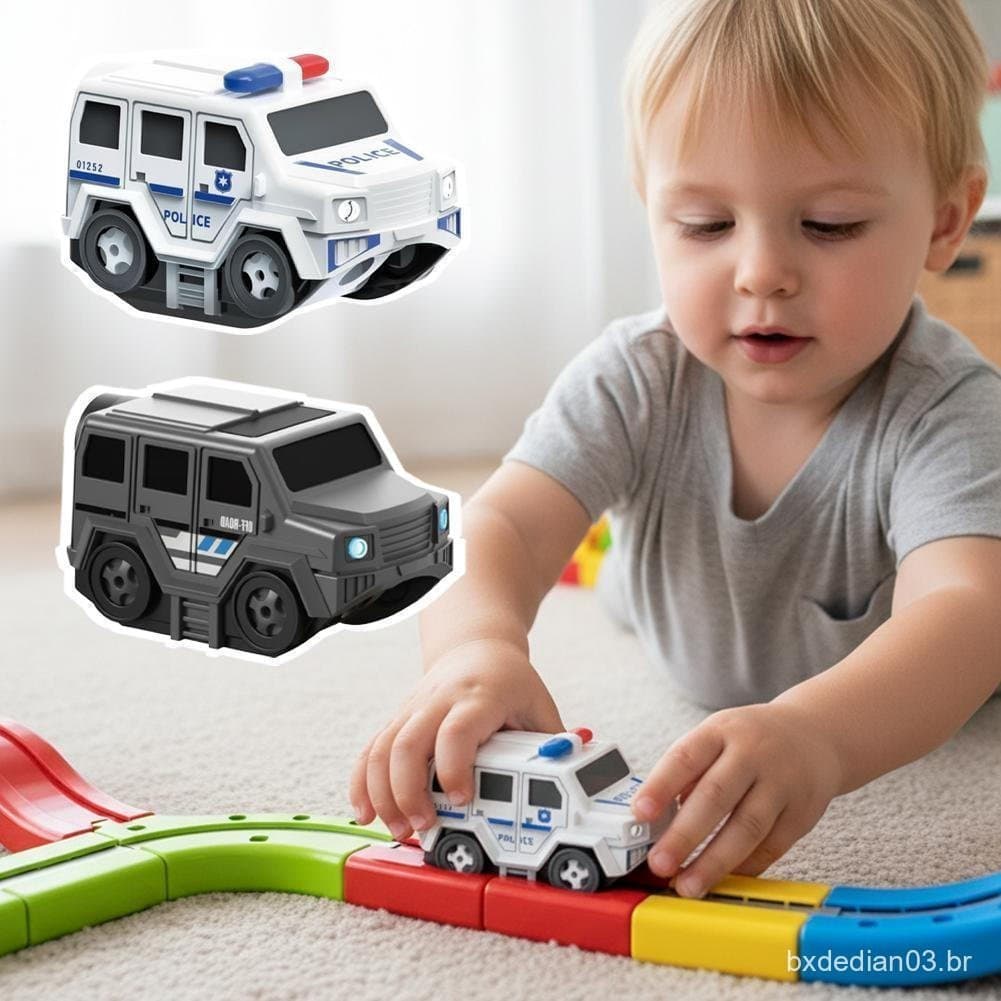 Trem Magnético Elétrico Brinquedo Ferroviário De Alta Velocidade Pista Mágica Para Meninos E Meninas Diy N0f9