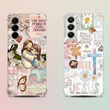 Capinha Capa de proteção para celular TPU, Arco-Íris com Cruz para for Samsung Galaxy A02, A03S, A15 FRETE GRATIS