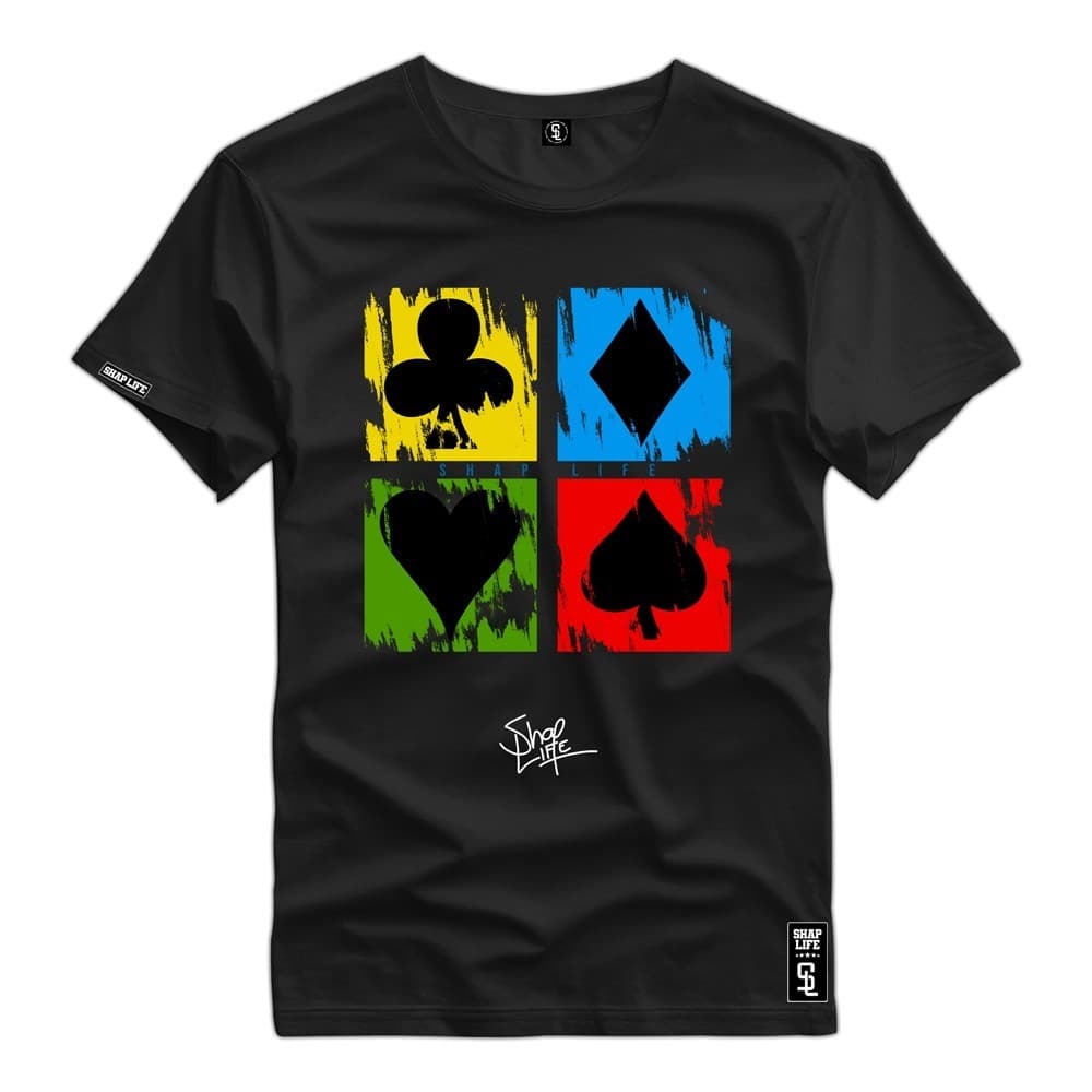 Camiseta Estampada 100% Algodão Fio 30.1 Casual Blusa Academia T-Shirt Unissex Shap Life - 2658