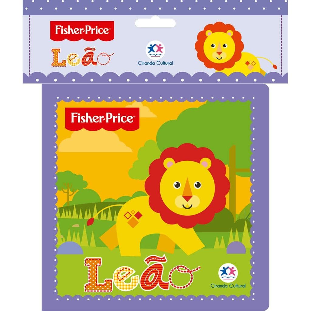 Livro de Banho | Fisher-Price | Leão