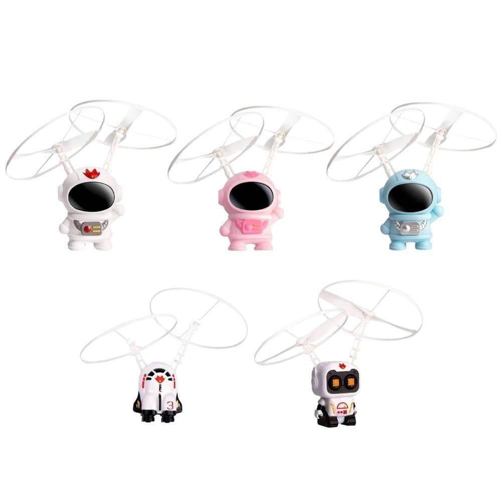 Spaceman Aeronave Robô Brinquedos Voadores Para Crianças Controle De Mão Astronauta Indução Bola Mágica Rgb U6z0