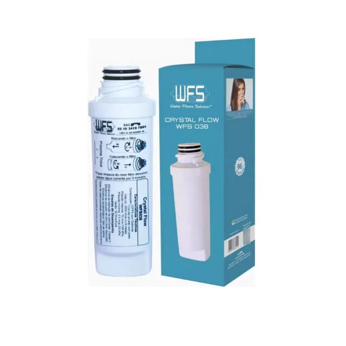 Refil Filtro Compatível Purificador Philco PBE04BF - WFS 038 Crystal Flow
