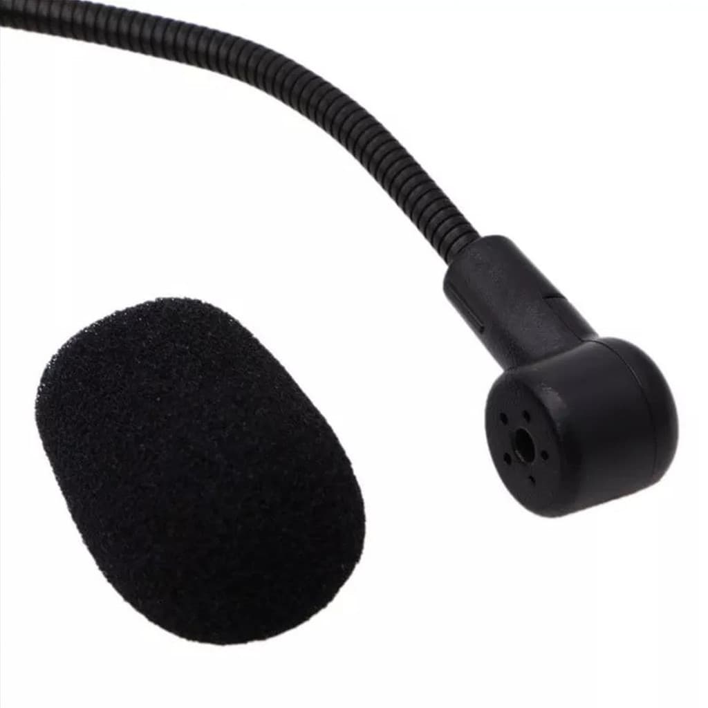Espuma para Microfone Lapela Headset Redução Ruído Anti Puff 3x2cm