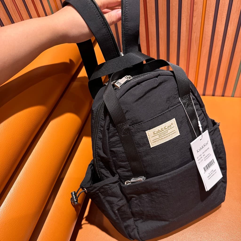 Japonês genuíno portátil mochila feminina Crossbody saco de peito saco de cintura viagem ao ar livre pequeno saco de via