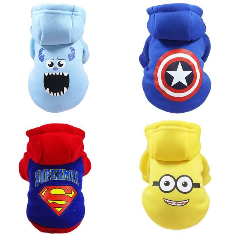 Roupas Para Animais De Estimação Festa De Halloween Cachorros De Natal Botão De Camisola De Velo De Gato