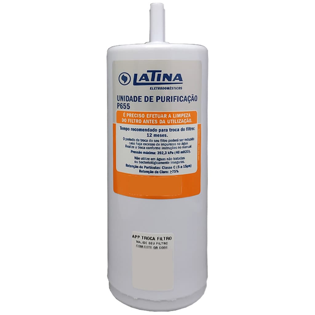 Filtro Refil Latina Original P655 Pn535 Vitamax Purifive
