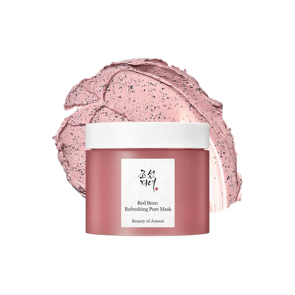 Máscara Refrescante de Argila com Extrato de Feijão Vermelho Beauty of Joseon, Creme Hidratante para Limpeza de Poros, E