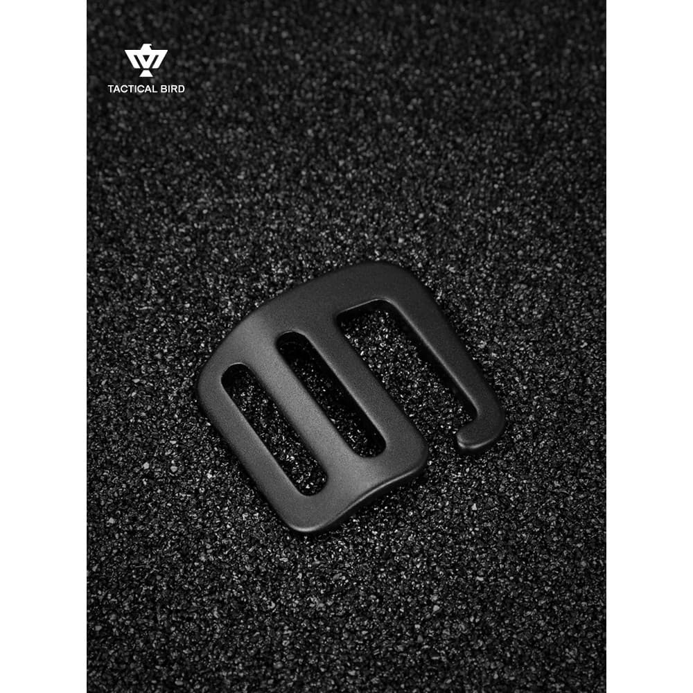 Pássaro tático (liga de alumínio) fivela de cinto leve 2.5CM cinto de lona de náilon fivela de cabeça fivela de gancho