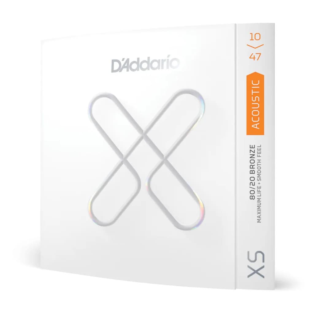 Encordoamento Para Violão D'Addario Aço Extra-Leve XSABR1047