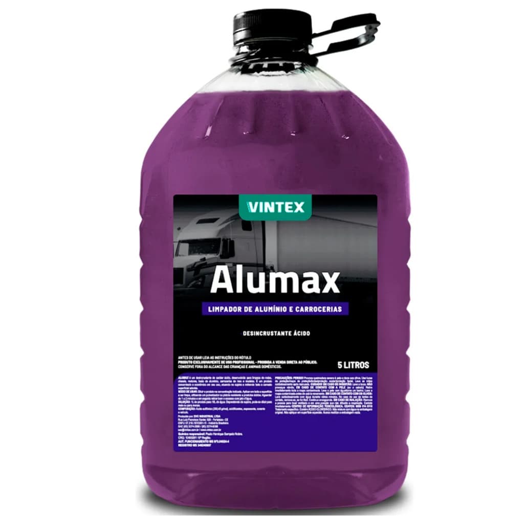 Alumax 5lt Solução De Limpeza Automotiva Vonixx