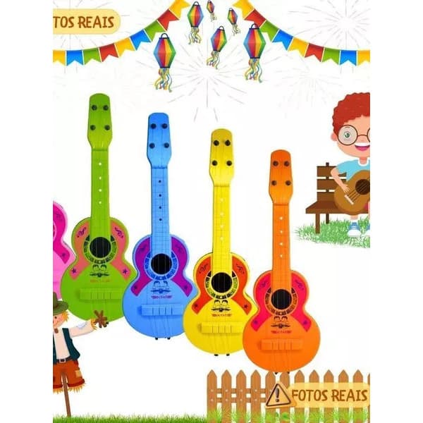 Mini Violão Infantil Viola de Plastico