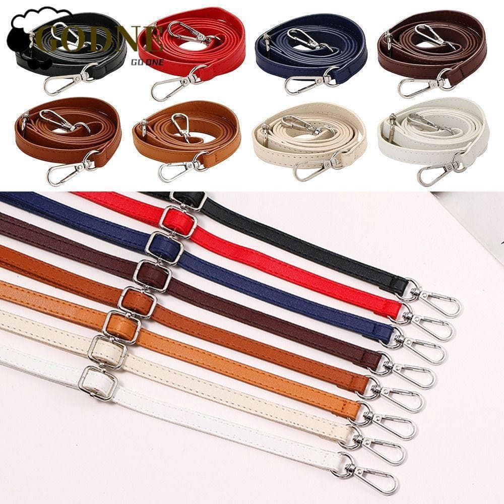 Cintos De Bolsa De Ombro GODNESSFO , Alça Couro Removível Ajustável , Crossbody De 120 Cm Femininos