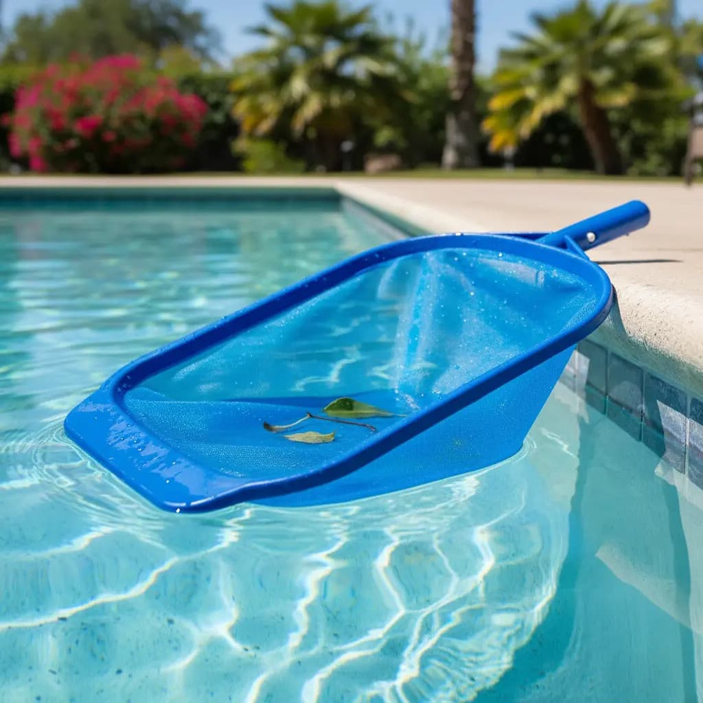 Peneira Plastica Com Pá Para Piscinas - Armazém Bella