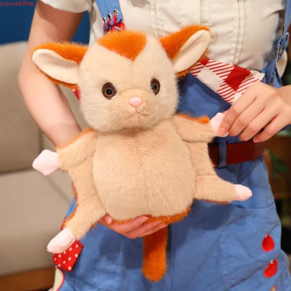 Brinquedo De Pelúcia Planador De Açúcar JUNYUE , Animal De Rato Voador De Material Macio De Desenho Animado Fofo , 25 Cm