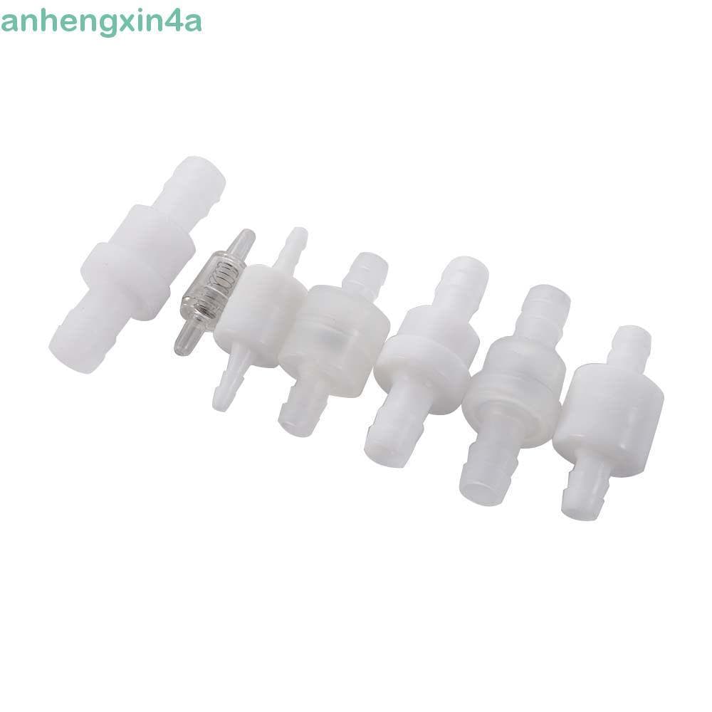 Válvula De Retenção ANHENGXIN Válvulas De Translucidez Brancas De Plástico Duráveis De 4 Mm/6/8/12