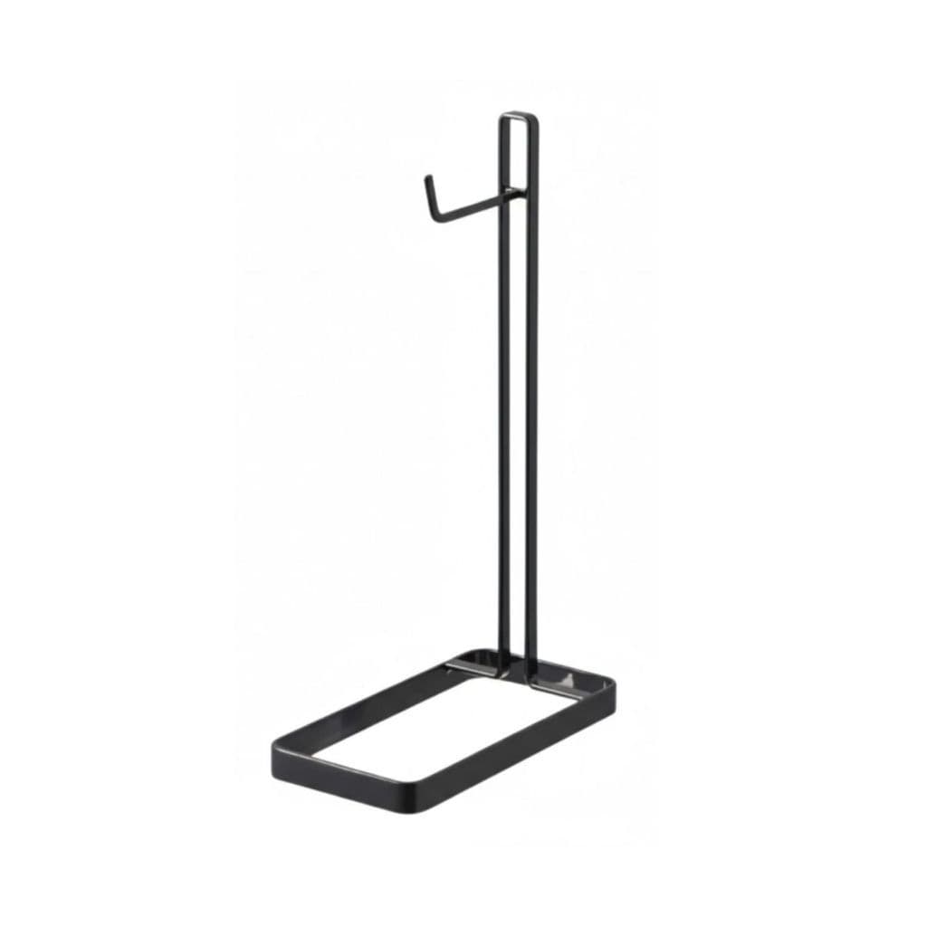 Fruteira Industrial Vertical Gancho para Mesa Decoração Aço Preto
