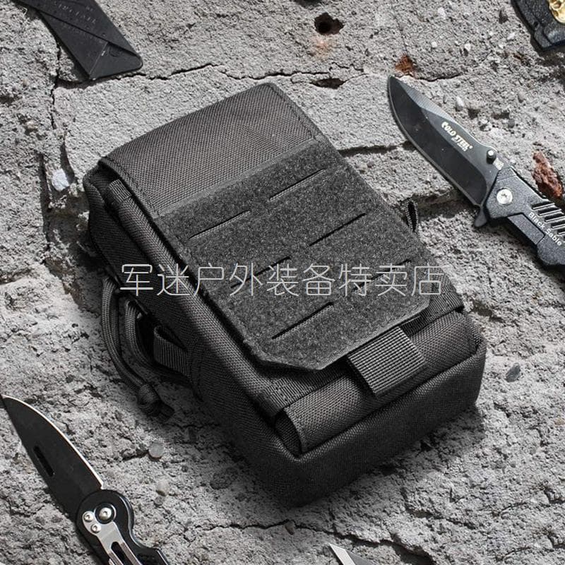 Saco tático ao ar livre saco de cintura multifuncional saco de armazenamento cartão moeda bolsa molle pequeno saco de ca