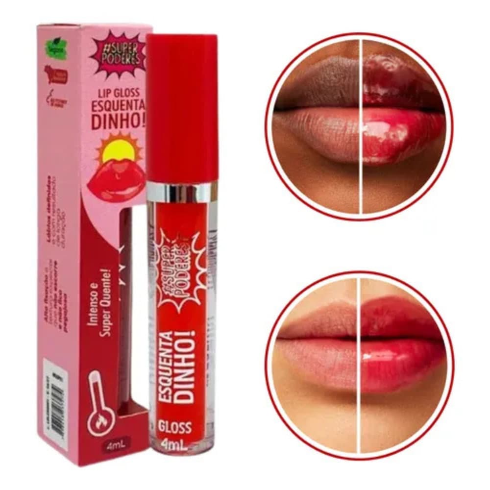 Lip Gloss Esquentadinho - Super Poderes 4ml