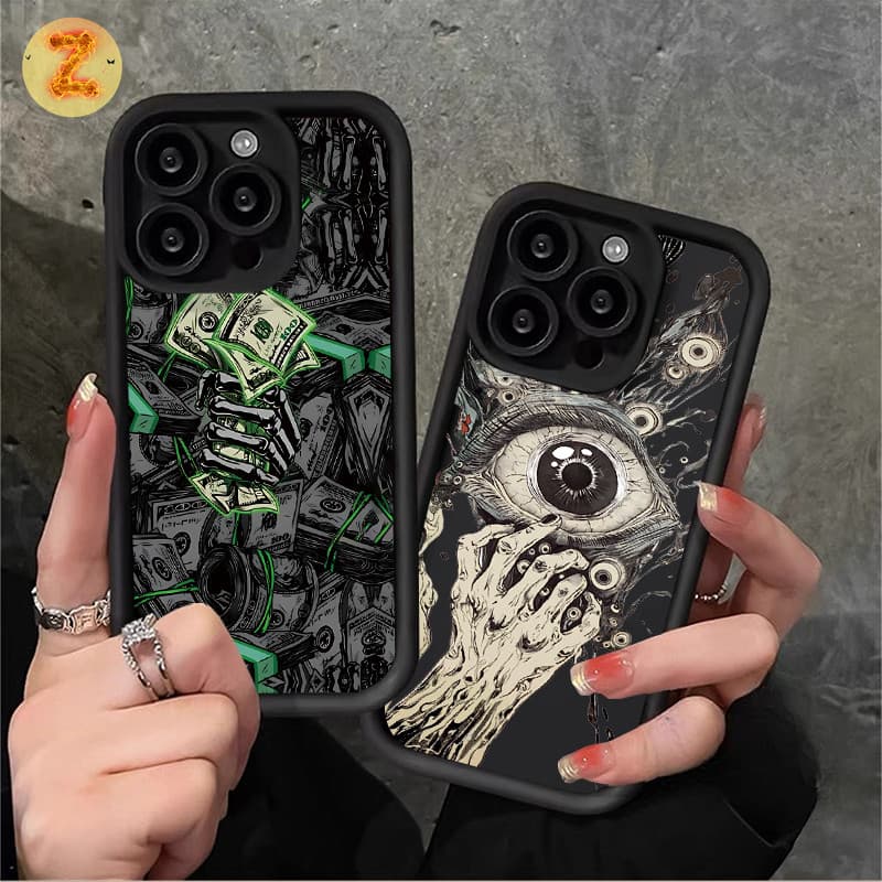 Capa Para Samsung A17 A07 A56 A36 A55 A54 A16 A15 A14 A05S A51 A52 A34 A35 A32 A13 Dólares Americanos ZBCase