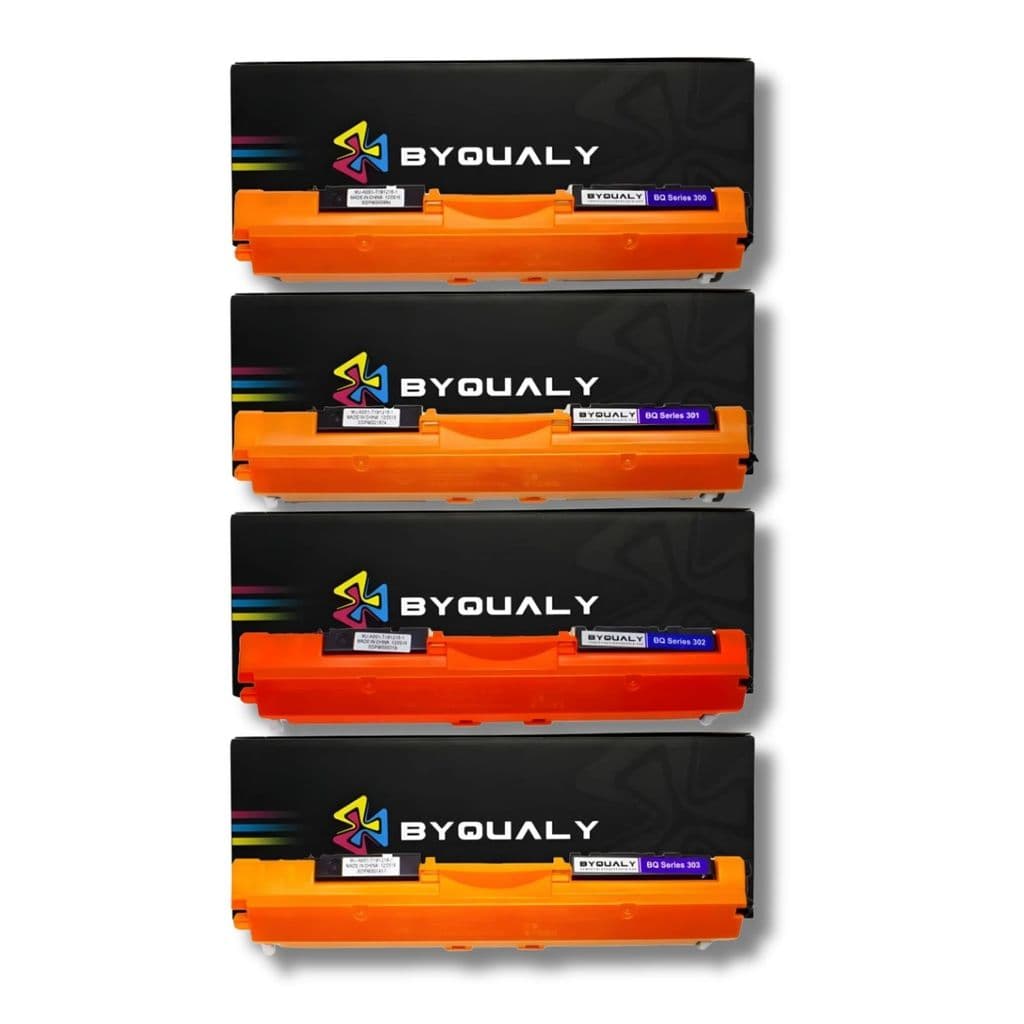 Kit 4 Toner Compatível CE310A  CMYK M177fw M175a BYQUALY