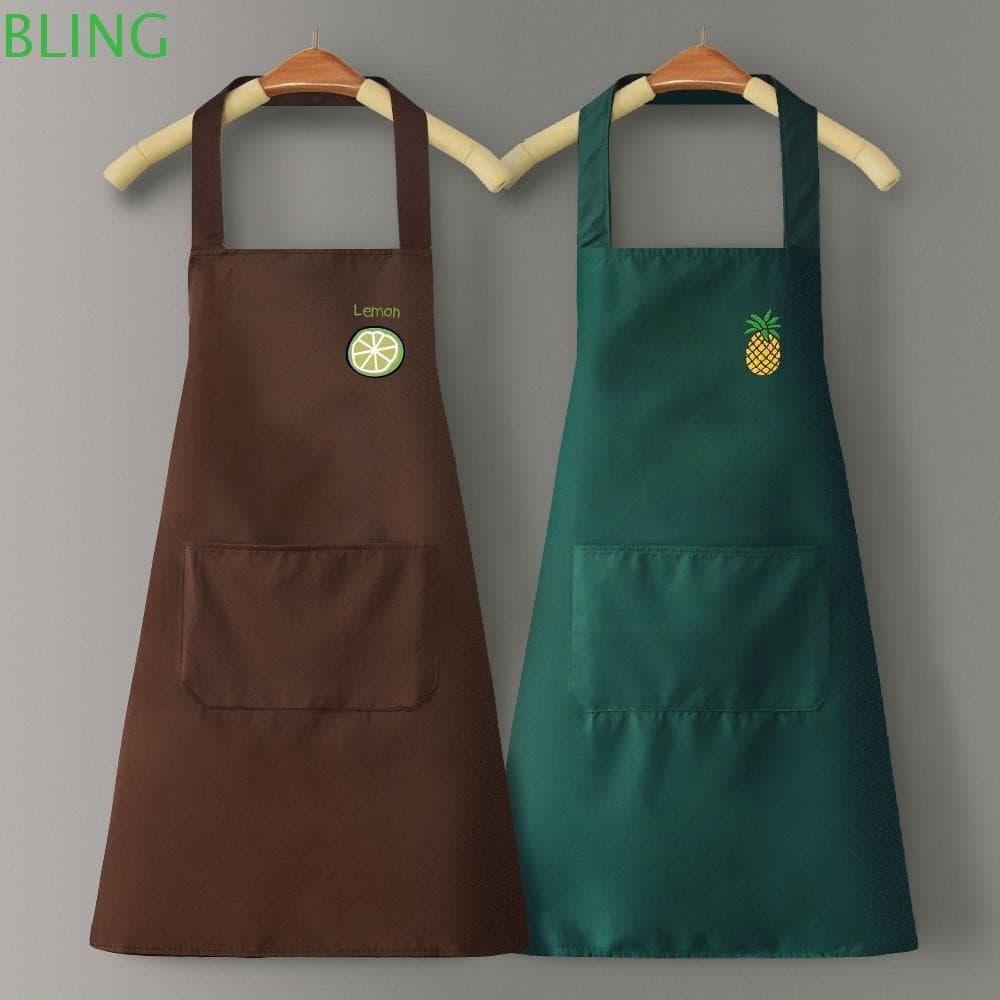 Avental BLING , Blusa De Cozinha À Prova D'água De Óleo , De Churrasco De Chef De Restaurante De Hotel Em PVC Sem Mangas