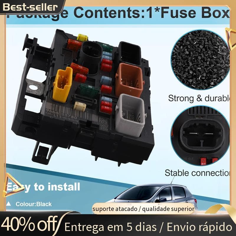 9664055780 Conjunto Da Unidade De Controle Caixa De Fusíveis 6500FH-L11 Para Baixa Configuração 307 C4 9664826080
