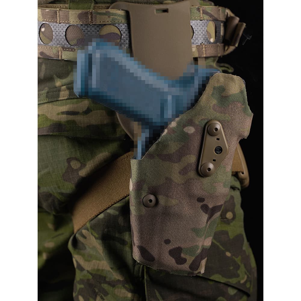 G17 tático Universal função de tração rápida capa fixa 2.25-Polegada QLS Leggings de liberação rápida placa de afundamen