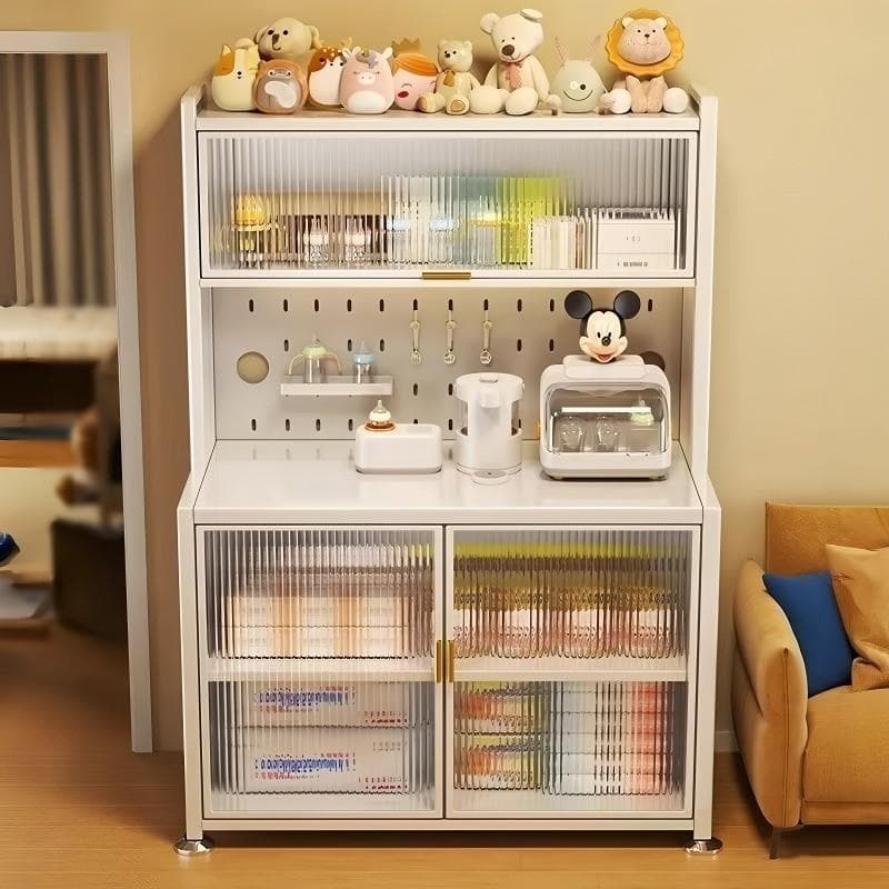 Mesa de alimentação do bebê produtos do bebê leite em pó alimentos complementares Rack de armazenamento de grande capaci