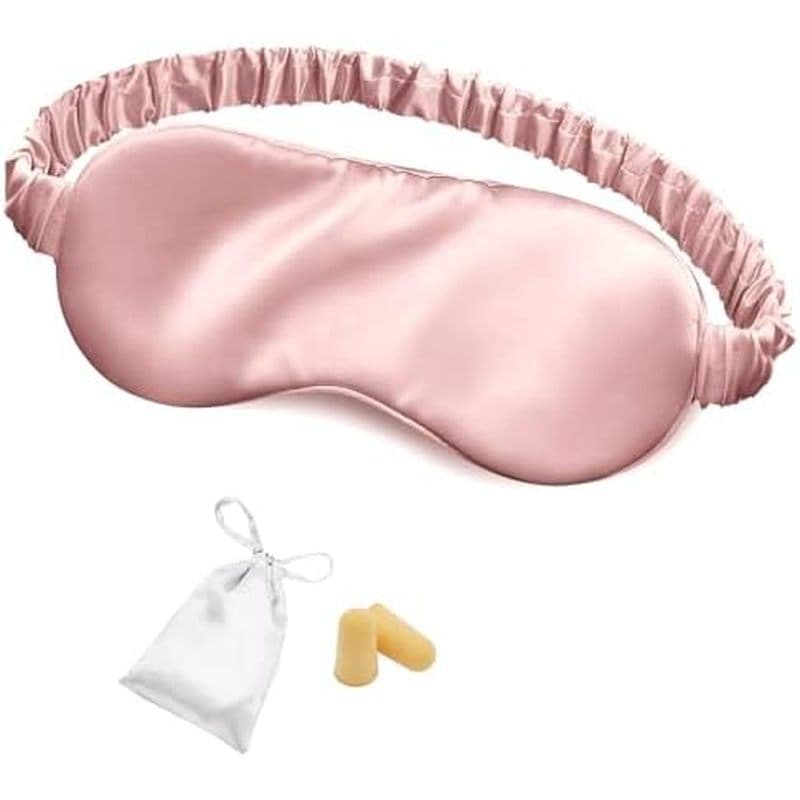 Máscara De Dormir De Seda OLESILK , Olhos 100 % Amoreira Para , Enchimento De Camada Dupla E Alça Elástica , Viagens Coc