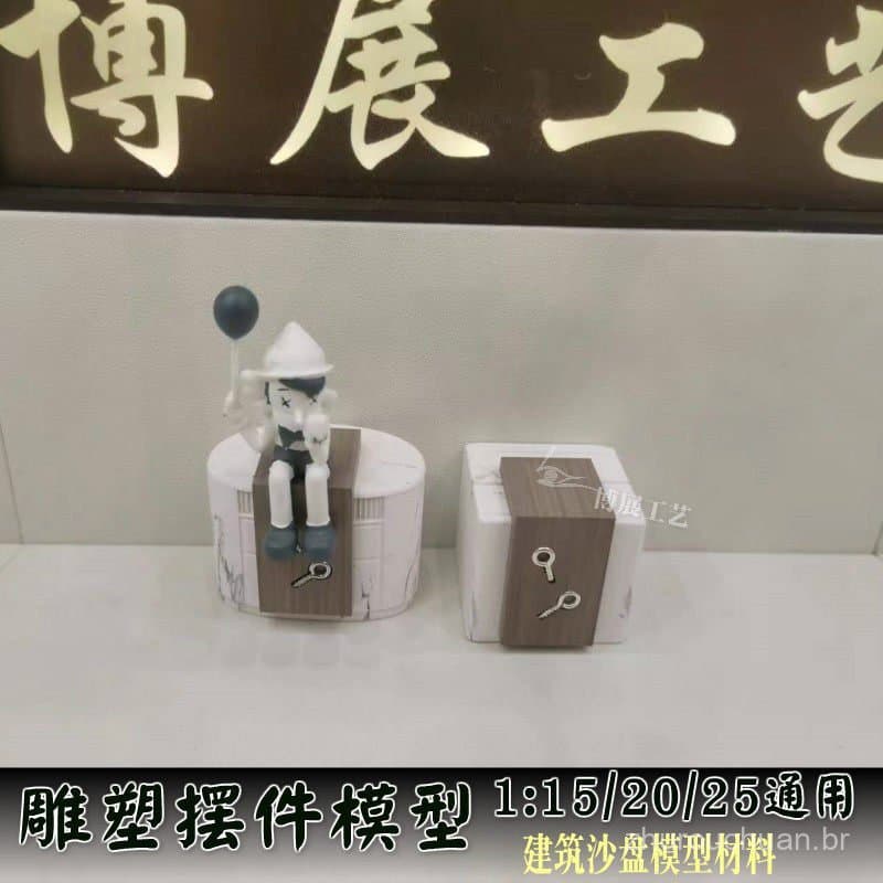 Suporte de Exibição Decorativo para Esculturas e Ornamentos de Chão Shenbo, Base para Esculturas, Mini Escultura Artísti