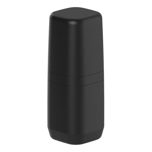 Porta Escova De Dente Linha Aura Preto Banheiro Luxo Premium