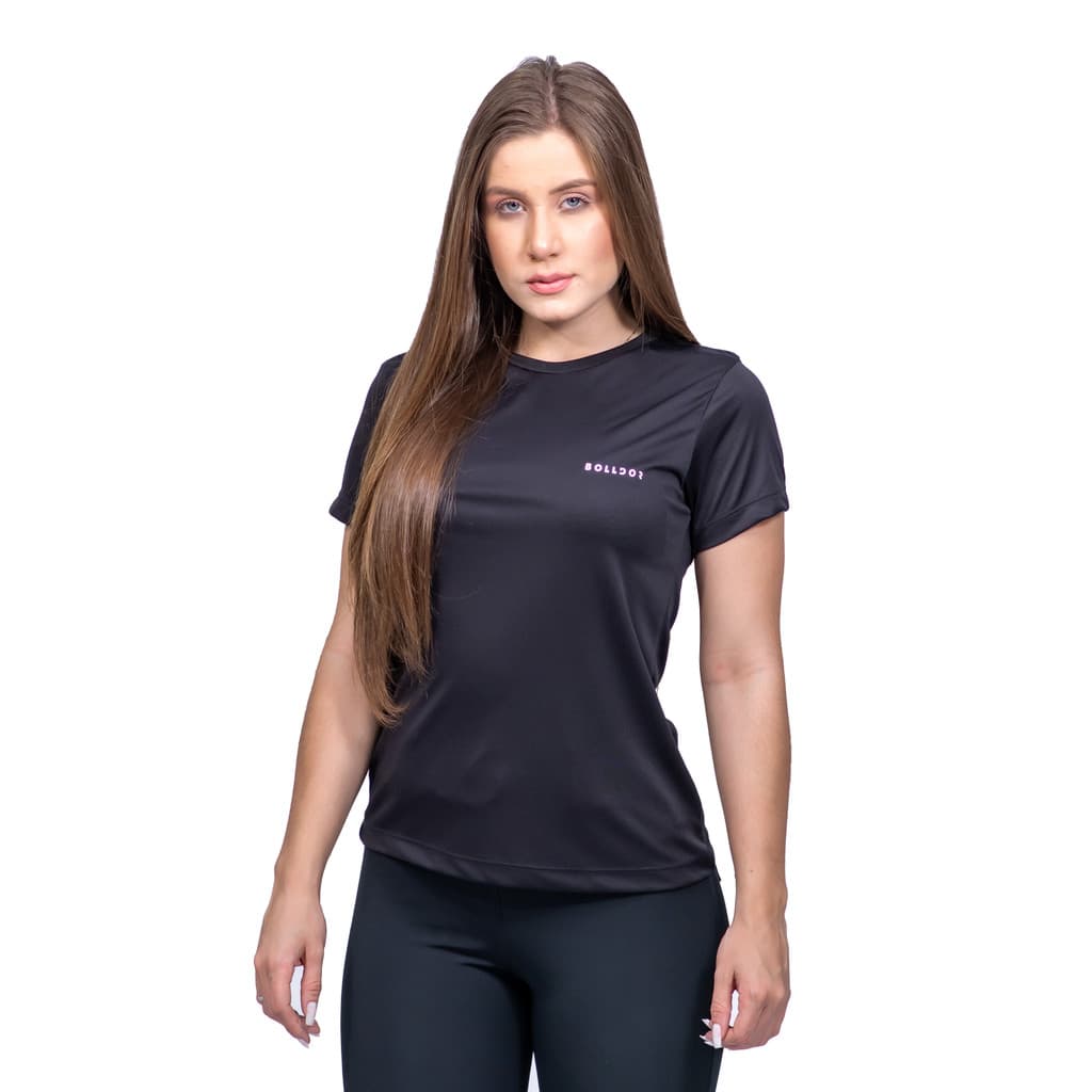 Camisa Dry Fit Feminina Academia Esportiva Com Proteção Uv