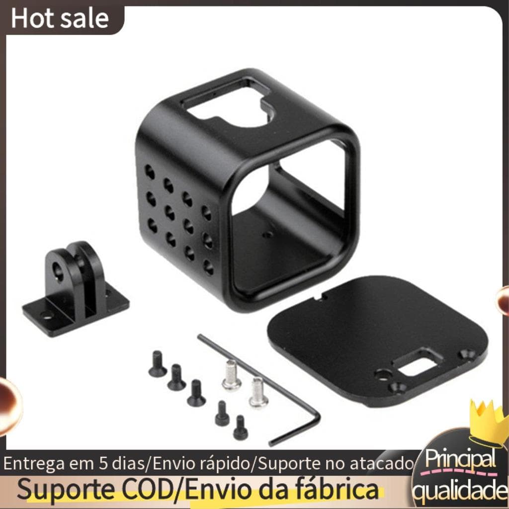 Moldura De Capa Protetora Para Acessórios De Câmera De Ação Esportiva Hero5/4 Session