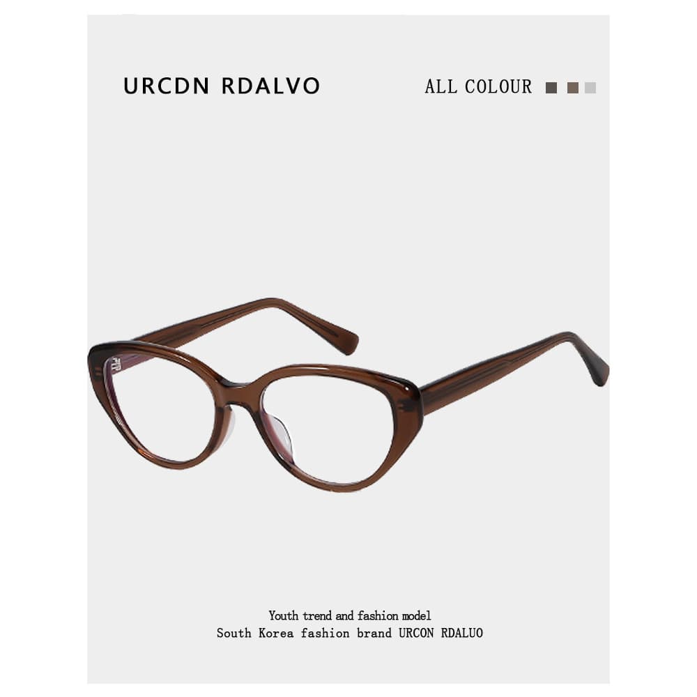 UR High-End sentido rosto liso ferramenta útil óculos de gato quadro 2025 novo estilo na moda elegante temperamento senh