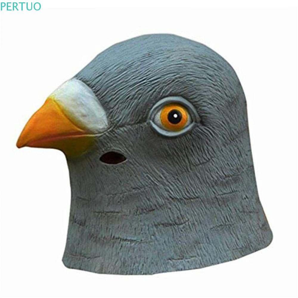 PERTUO Máscara De Cabeça De Pássaro , Adereços De Festa , Fantasia , Adereço , Facial De Látex , Gigante