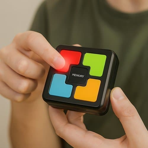 Jogo Educativo Memoria Infantil Luz Som Desenvolvimento Cognitivo Criativo