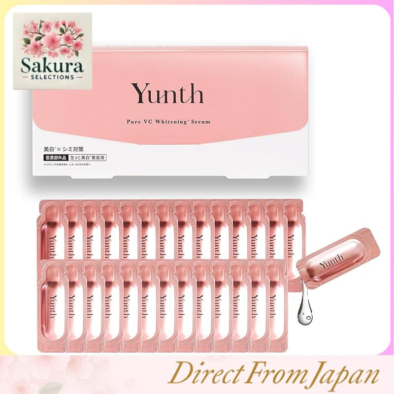 Sérum Facial de Vitamina C Yunth - Cuidado com a Pele com Vitamina C Pura para Cuidado dos Poros e Realce da Beleza, Diversas Opções de Kit
