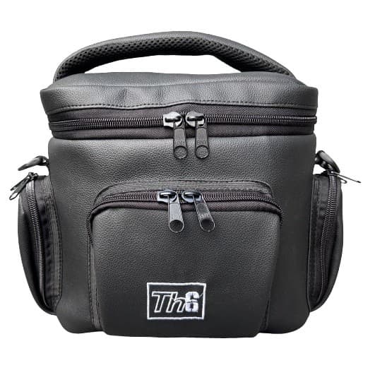 Bolsa Térmica Lancheira Fitness Marmitex Necessaire Grande Resistente 8 Litros Couro Sintético