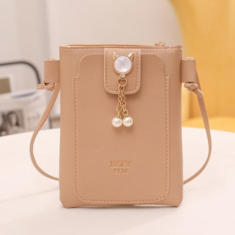 Saco do telefone móvel feminino mensageiro pequeno requintado Mini Ultra-leve pequeno saco High-End verão 2024 novo esti