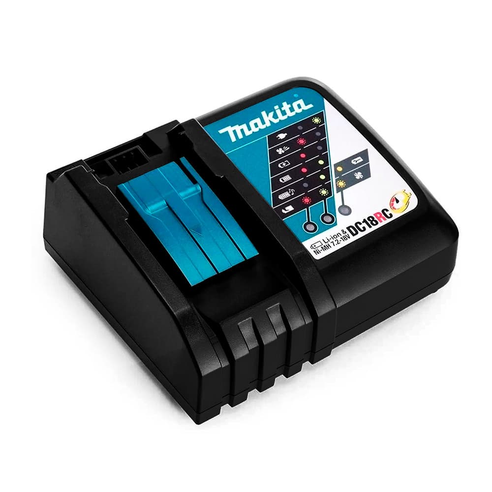 197522-0 CARREGADOR DE BATERIA MAKITA 14.4V/18V DC18RC BI-VOLT