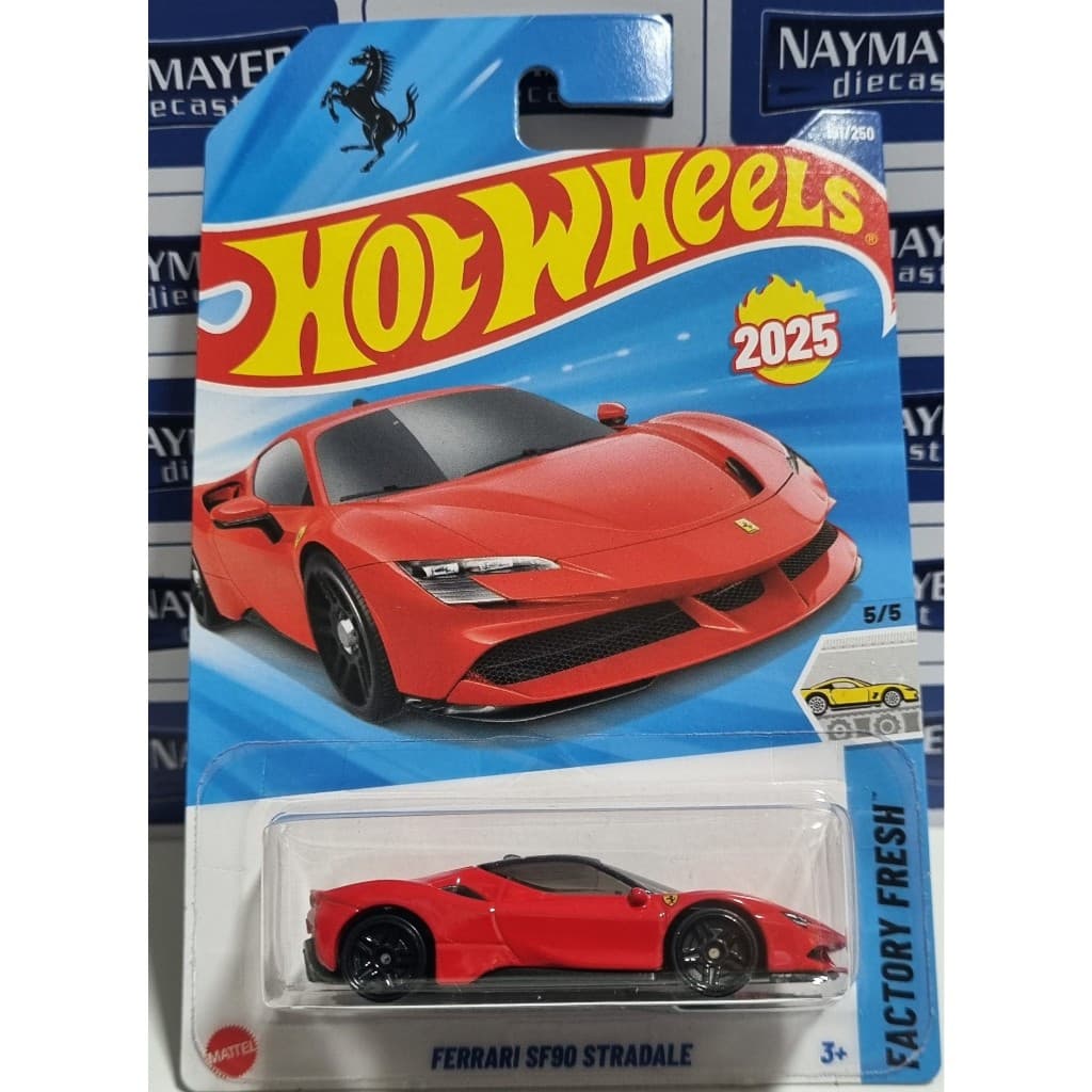 Hot Wheels Ferrari SF90 Stradale Vermelho