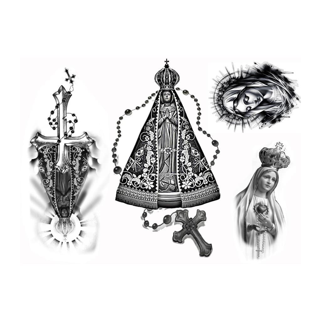 Tatuagens Temporaria Nossa Senhora Aparecida 2