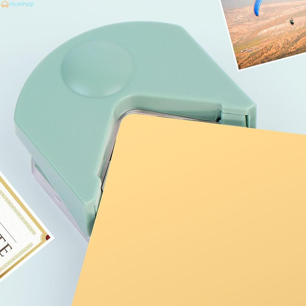 Cortador De Canto Ferramenta Perfurador Máquina De Papel Plástico Arredondamento Para DIY