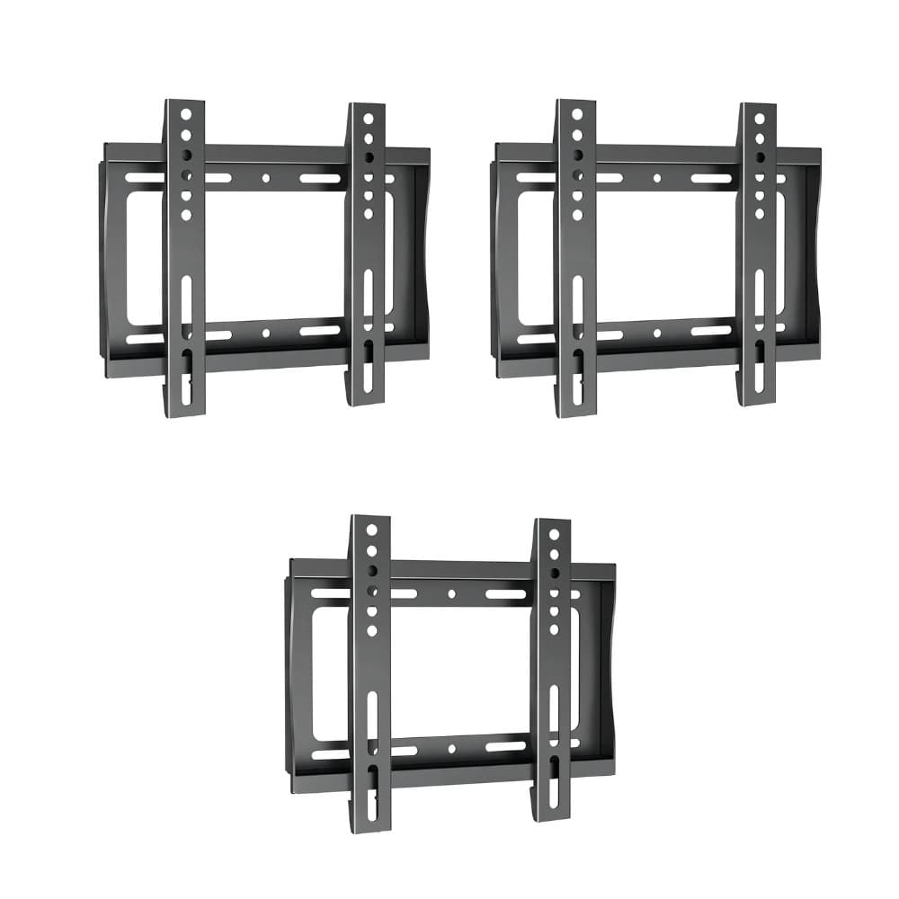 Kit 3 Suporte Tv Fixo Parede Universal Tvs 14 A 55 Polegadas