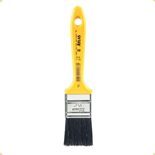 Kit 2 Pinceis Trincha para pintura Esmalte pincel 1 1/2" pol indicado p/ tinta oleo