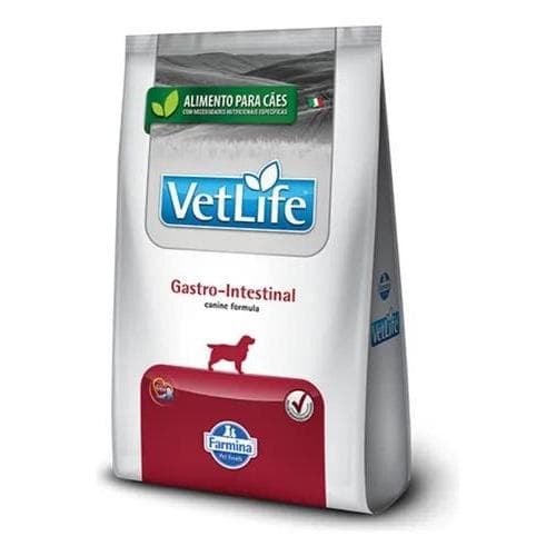 Ração Vet Life Gastro Intestinal Cães 2kg Farmina Diarreia Recuperação