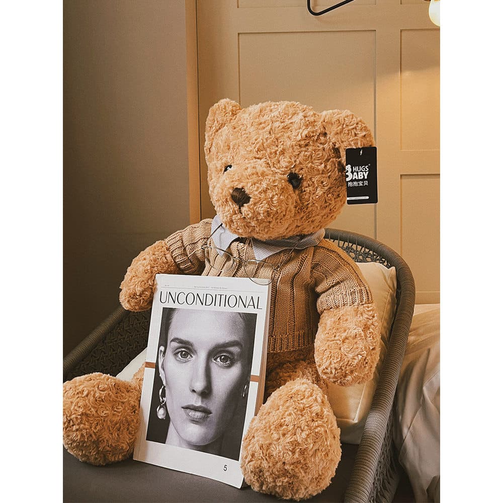 Abraço urso boneca brinquedo de pelúcia urso de pelúcia grande boneca travesseiro menina dormindo bonito urso presente d