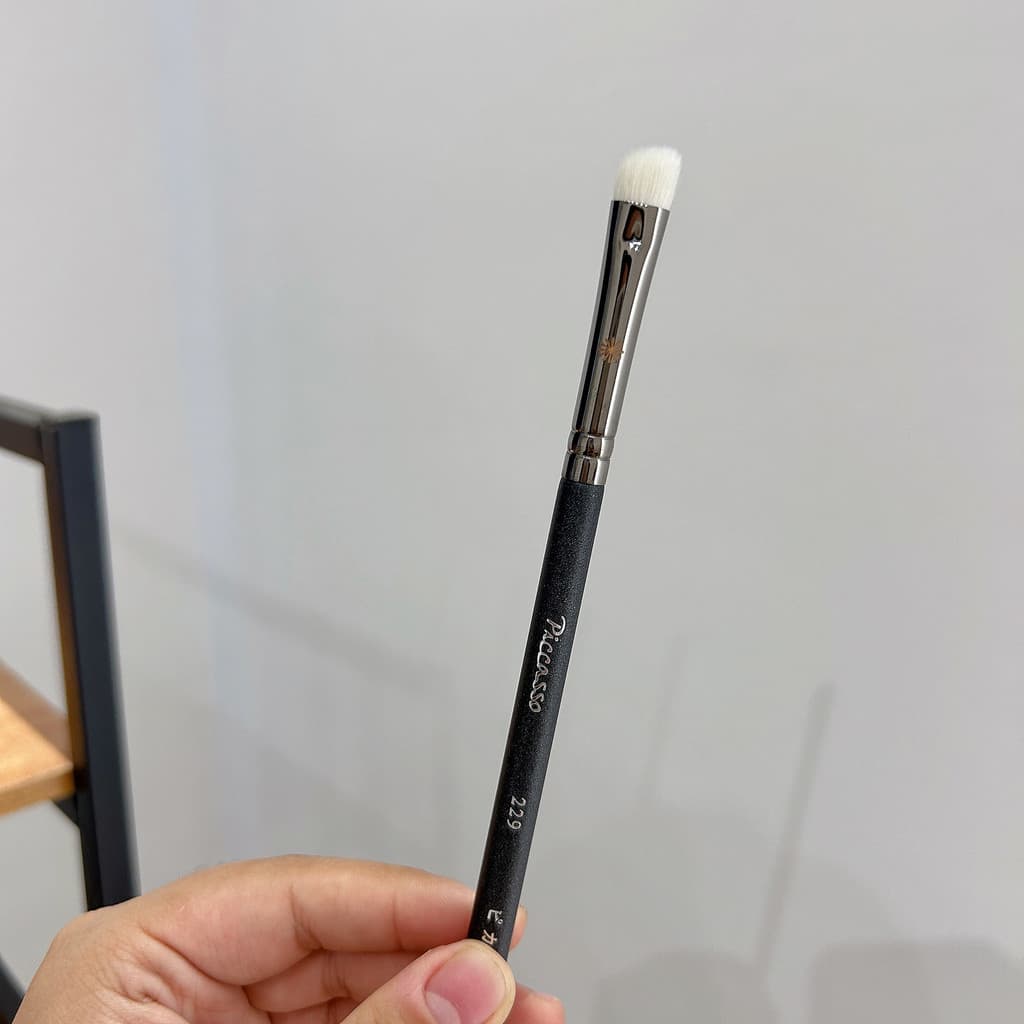B Pcs!Picasso 229 Lã Pincel Médio para Sombra Pincel Primer para Olhos Pincel para Colocação de Cores