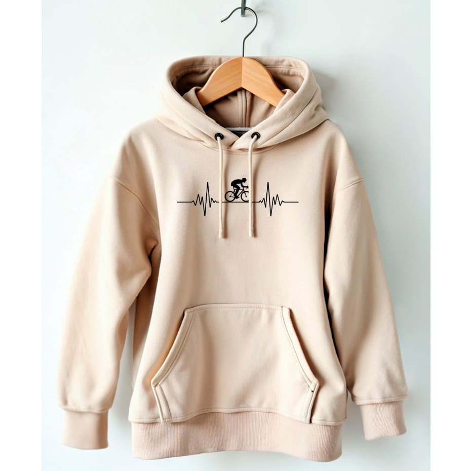 Moletom Canguru Blusa de Frio Inverno Com Capuz Flanelado Unissex Ciclismo Bicicleta Pedal Bike