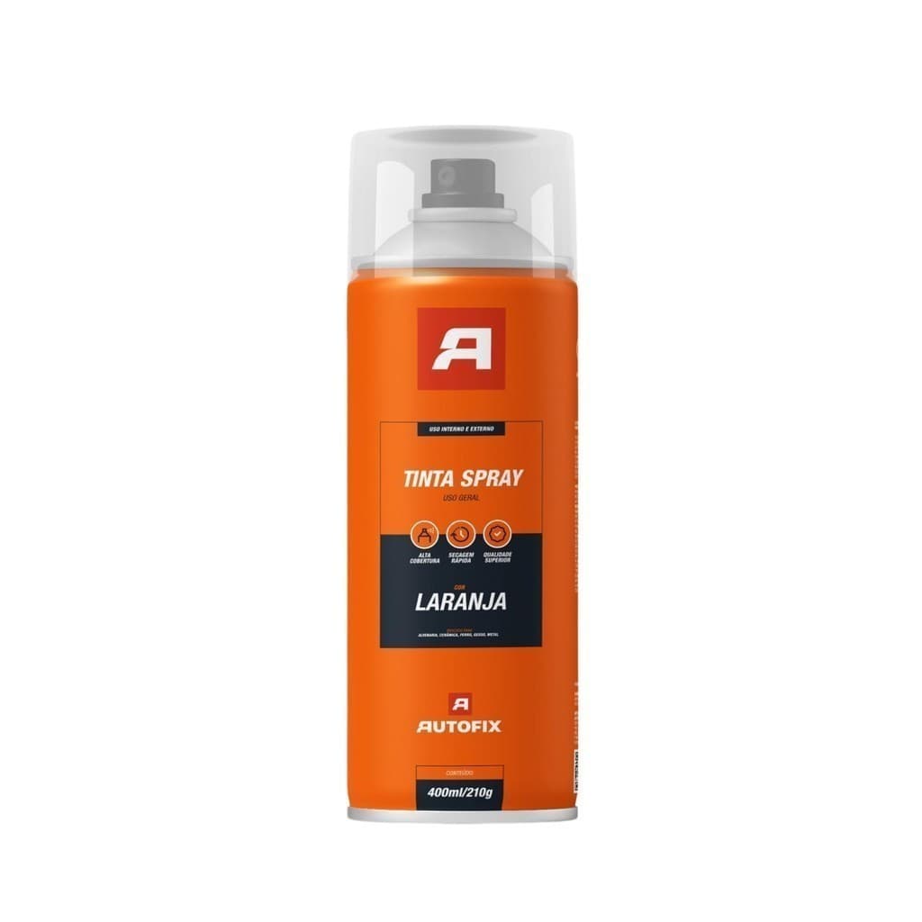 TOP 6 Tinta Spray Laranja Plástico  400ml – genial